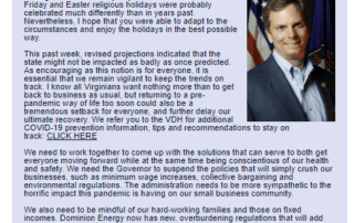 Bill DeSteph on Saving Energy